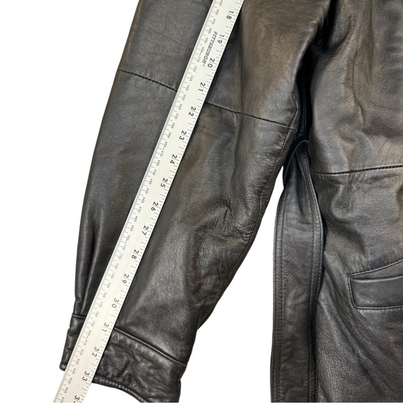 Wilsons Leather Company Thinsulate Lined Leather Coat Size Large - Picture 6 of 9